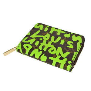 Louis Vuitton Zippy Coin Monogram Graffiti Vert
